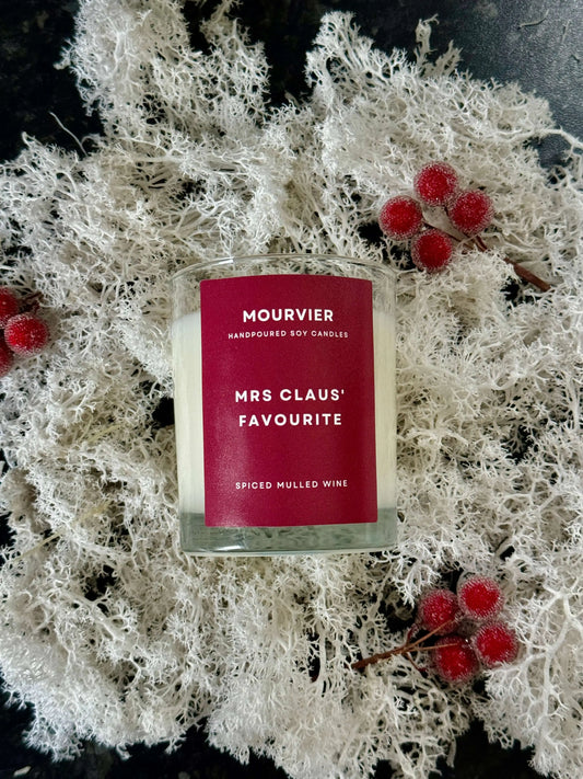 Mrs Claus's Favourite, Mulled Wine Scented Candle